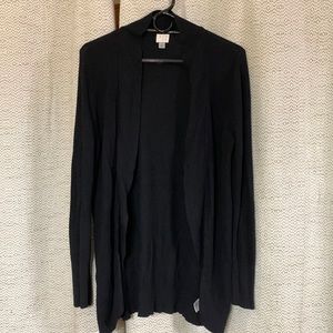 Black cardigan- large